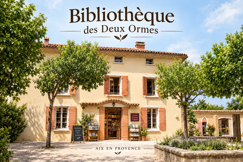 Bibliothèque des Deux Ormes, bibliothèques à Aix-en-Provence