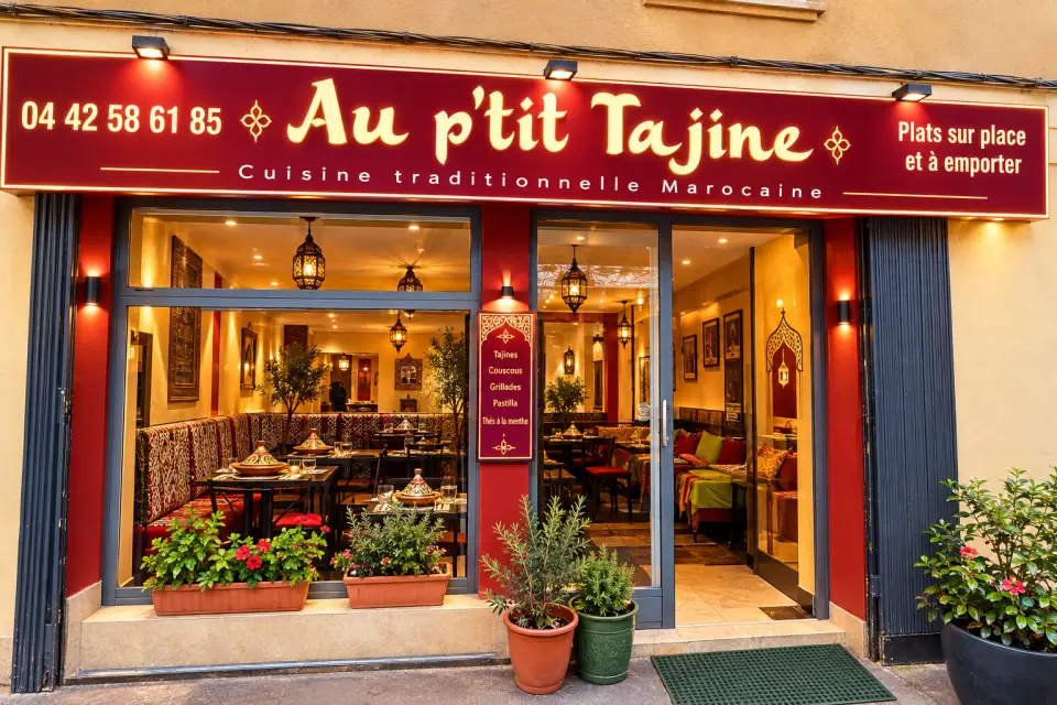 Au P'tit Tajine, halal à Aix-en-Provence