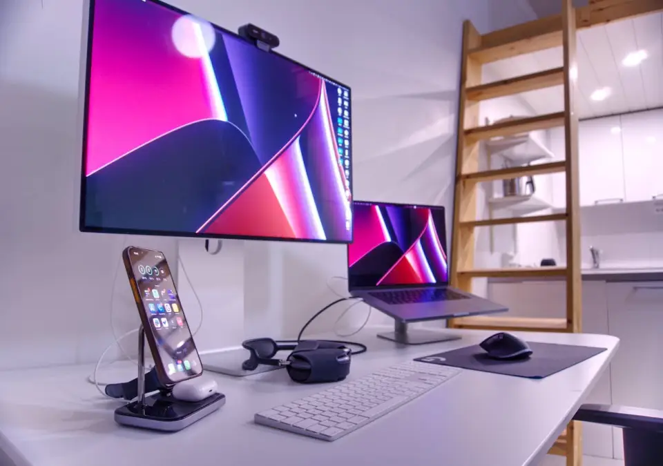 une configuration apple multi écrans